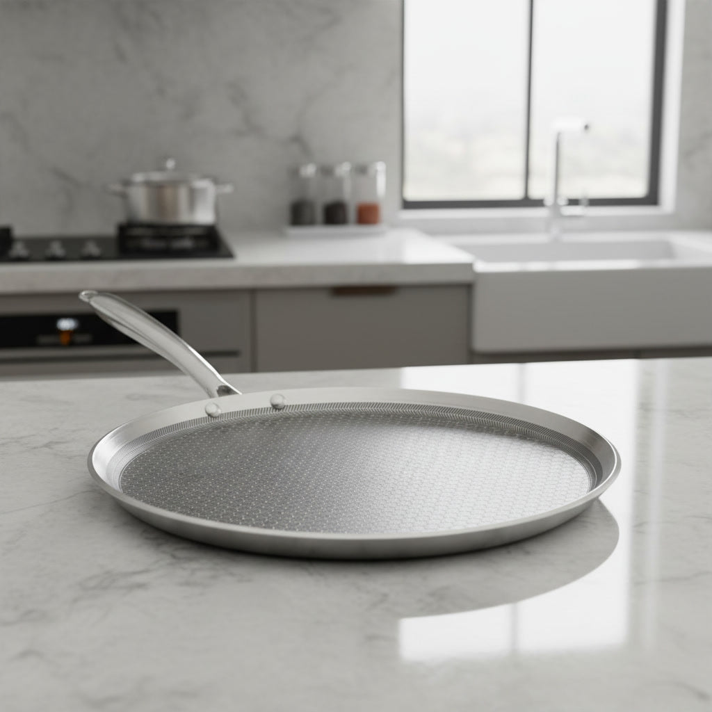 Triply Honey Comb Dosa Tawa 3.5mm by TheKitchenKart