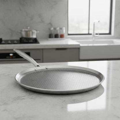 Triply Honey Comb Dosa Tawa 3.5mm by TheKitchenKart