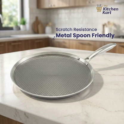 Triply Honey Comb Dosa Tawa 3.5mm by TheKitchenKart