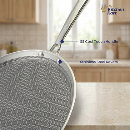 Triply Honey Comb Dosa Tawa 3.5mm by TheKitchenKart