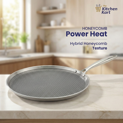 Triply Honey Comb Dosa Tawa 3.5mm by TheKitchenKart