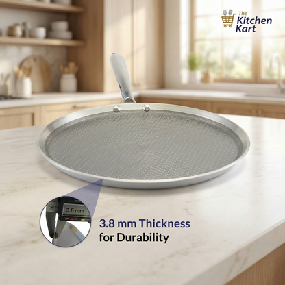 Triply Honey Comb Dosa Tawa 3.5mm by TheKitchenKart